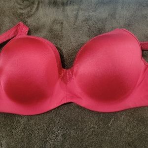 Women's Red Push Up Bra